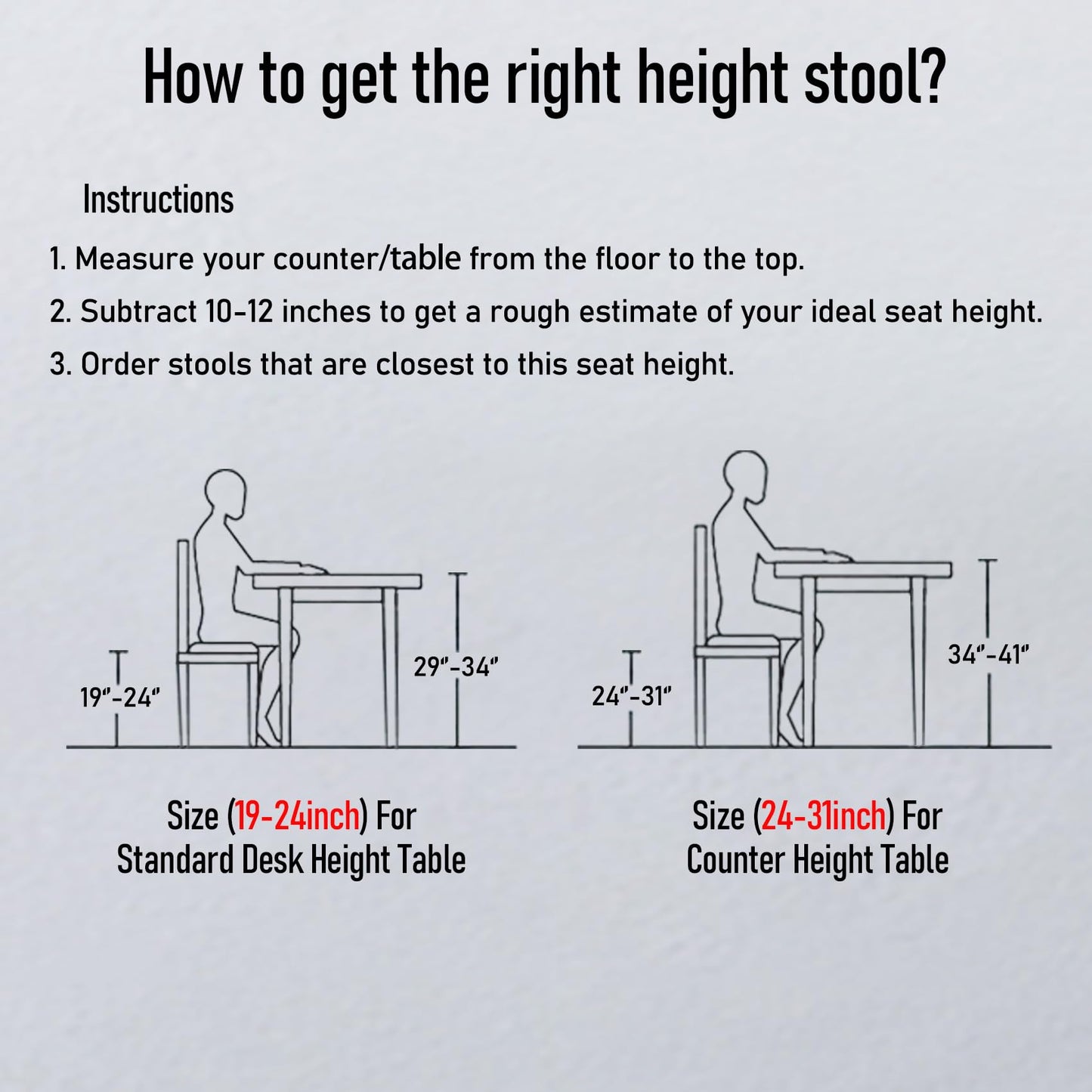 CoVibrant Heavy Duty Adjustable Rolling Stool with Wide Seat, Lockable Rubber Wheels & Footrest - Swivel Stool Chair for Kitchen, Lab, Office, Salon, Home (Camel, 24''-31'')
