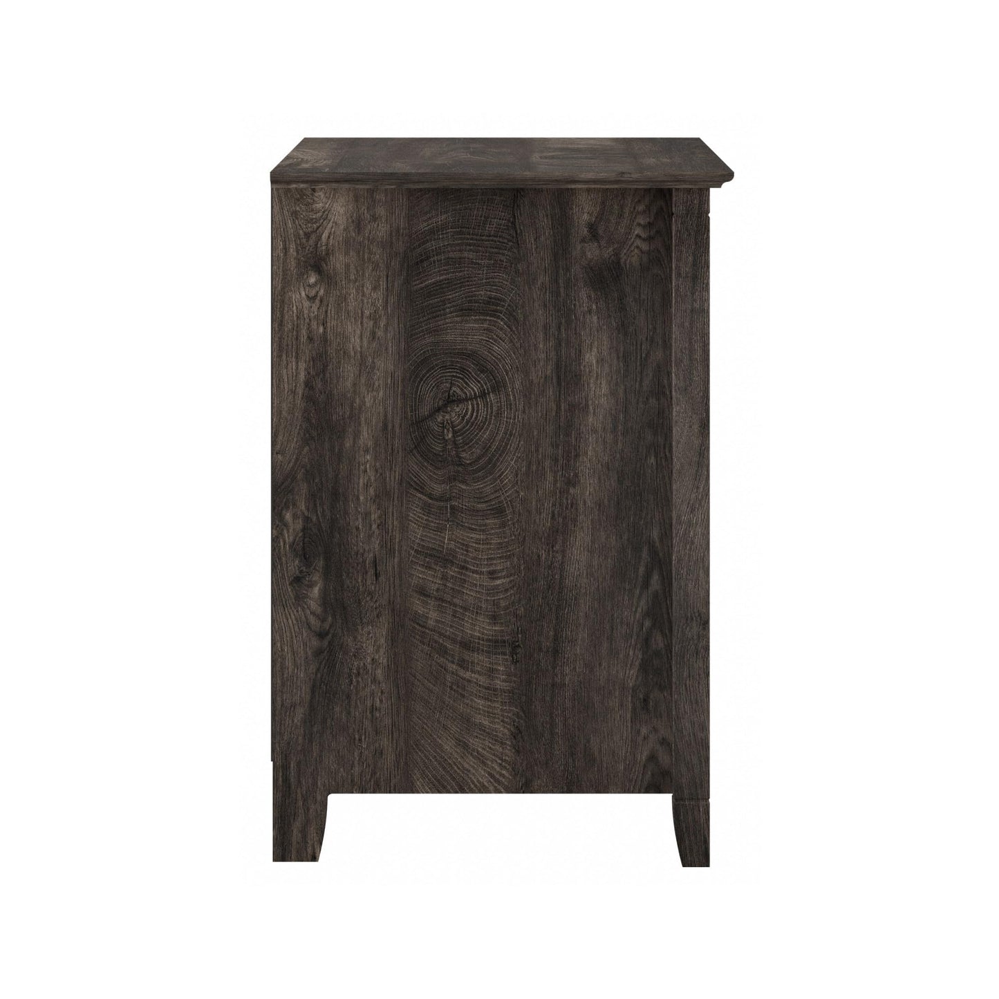 Bush Home Key West 2 Drawer Lateral File Cabinet in Dark Gray Hickory, Document Storage for Home Office, Accent Chest with Drawers