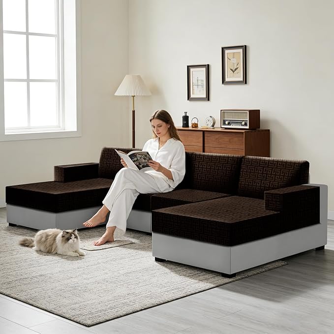 UNBBRRL Stretch Couch Seat Cushion Cover