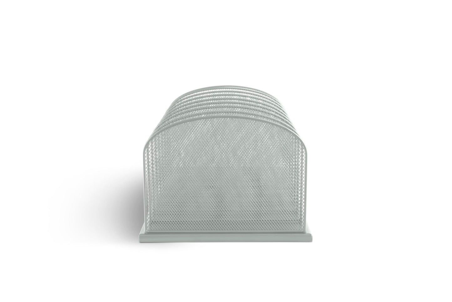 Safco Onyx Desk Organizer with 8 Vertical Sections, File Organizer for Home, Office, Classroom & More, Steel Mesh Construction