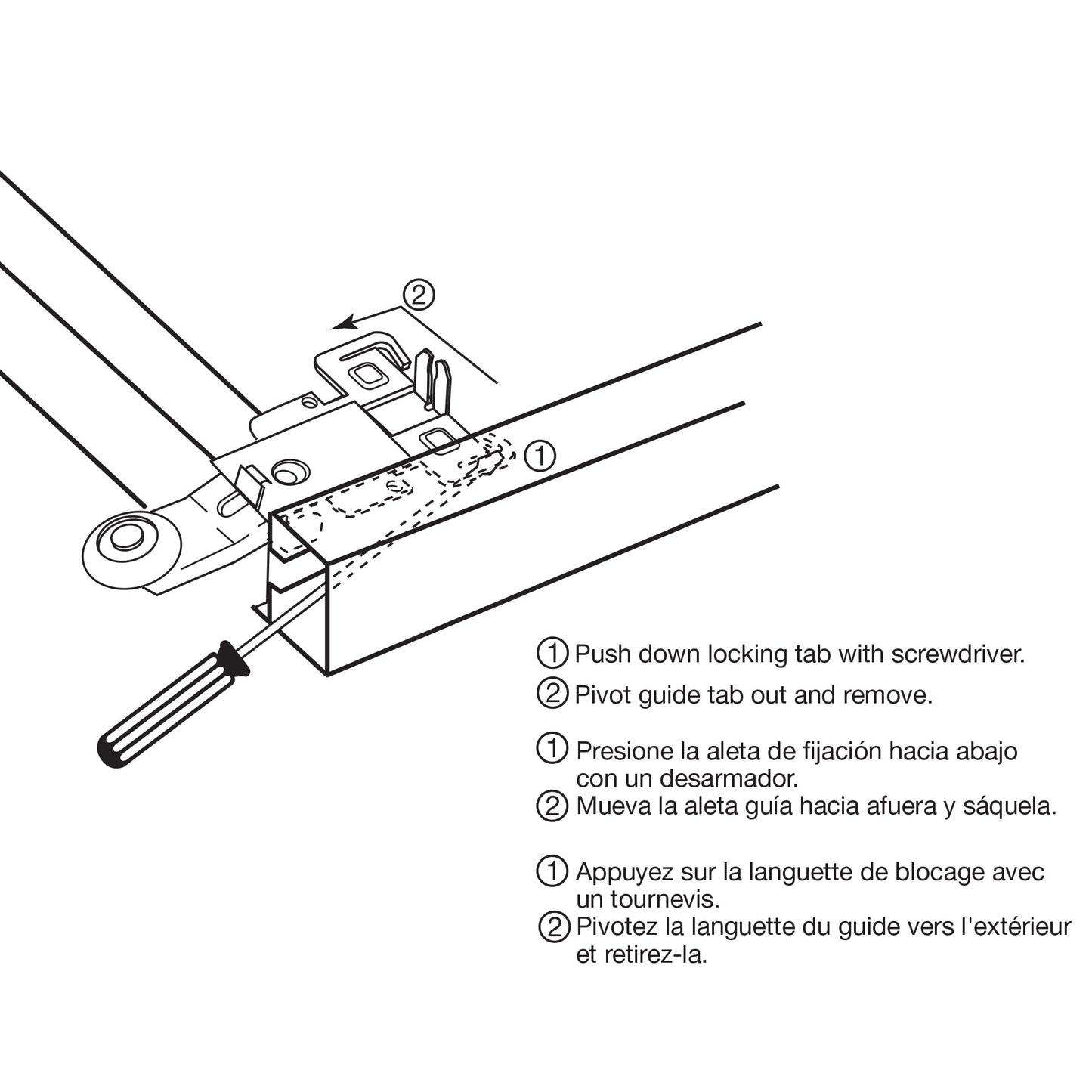 Prime-Line N 6550 Panel Wardrobe Door Roller, fits Acme Doors, 7/8 In. Roller (2 Pack)