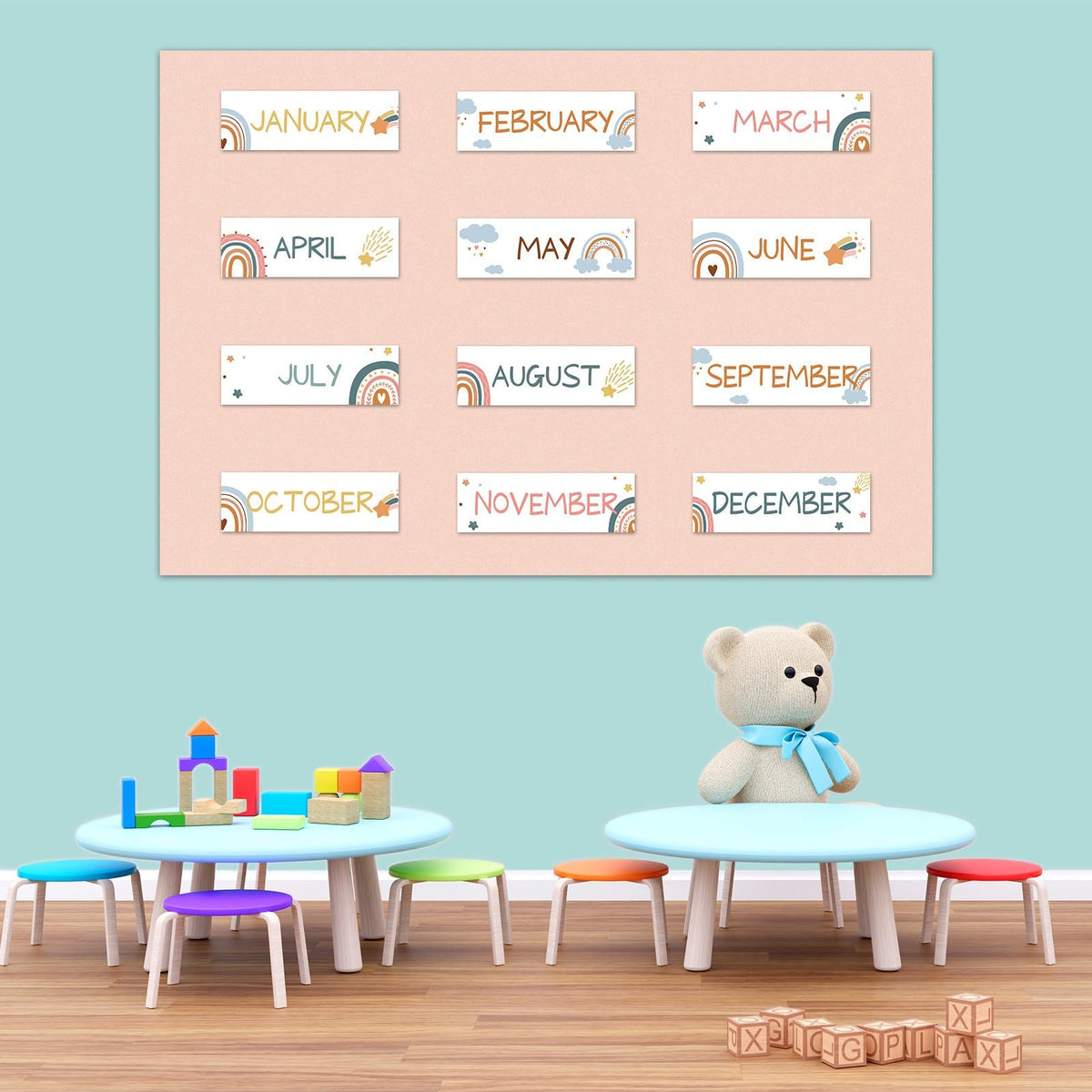 Qyeahkj Pink Bulletin Board Paper Roll Girl Blush Pink Bulletin Board Background Paper Fade Resistant Classroom Decoration Poster Art Craft Home Wall Education Decoration Supplies 17.7in x 20ft