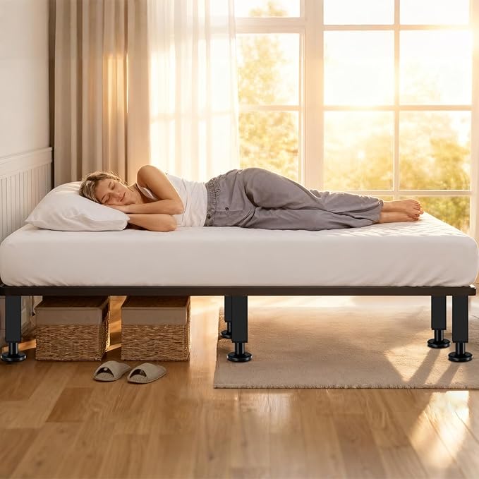 Bed Support Legs, 6.2-8 in Heavy Duty Metal Furniture Feet