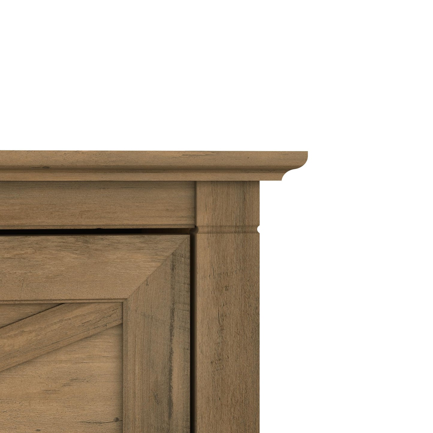 Bush Home Key West 2 Drawer Lateral File Cabinet in Reclaimed Pine, Document Storage for Home Office, Accent Chest with Drawers