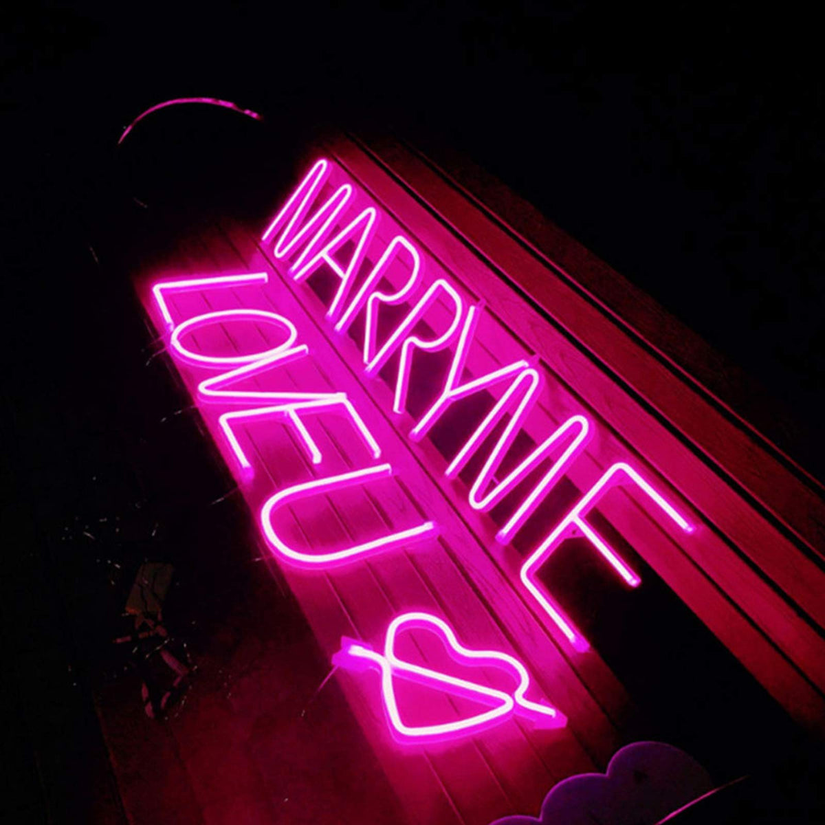 ENUOLI Light Up Letters Neon Signs, Pink Alphabet Neon Lights Wall Decor for Home, Birthday Party, Bar, Valentine’s Day Word-Pink Letter (I)