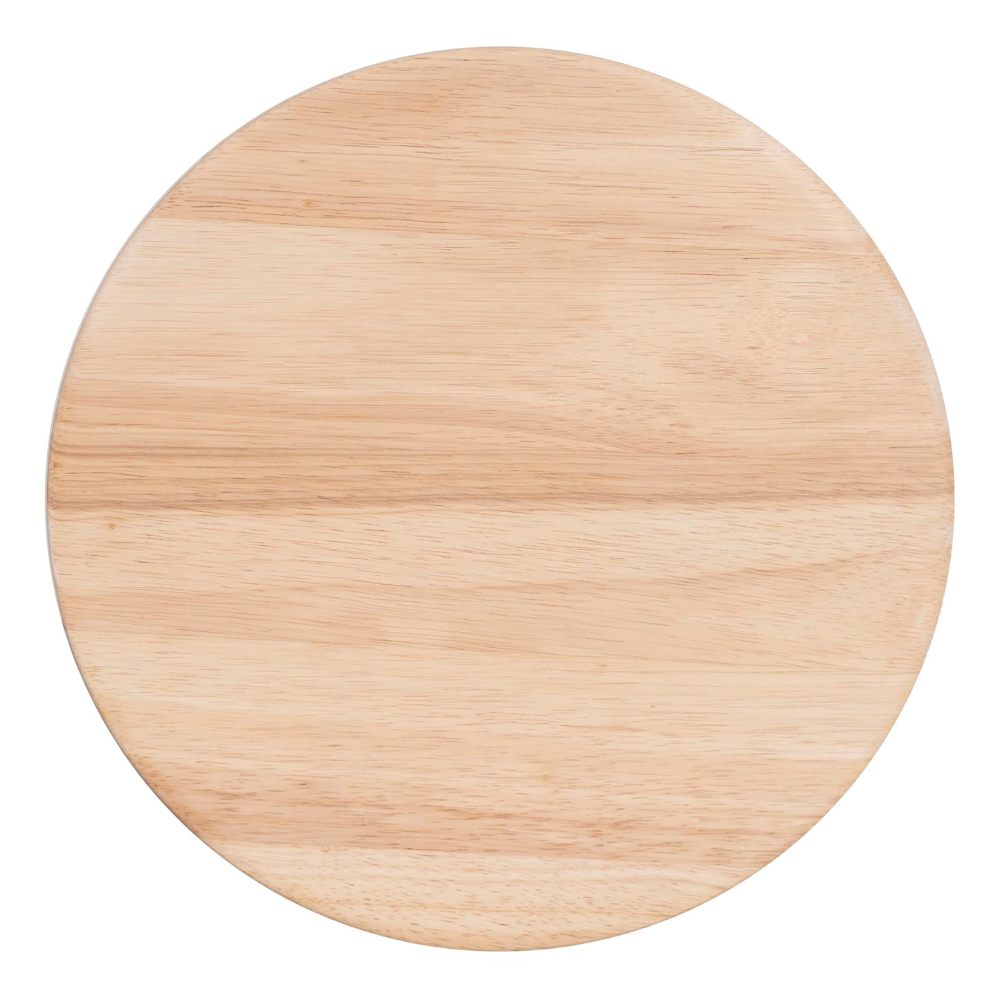 Linon Zeke Unfinished Solid Wood Backless Round Counter Stool with 24 Inch Seat Height