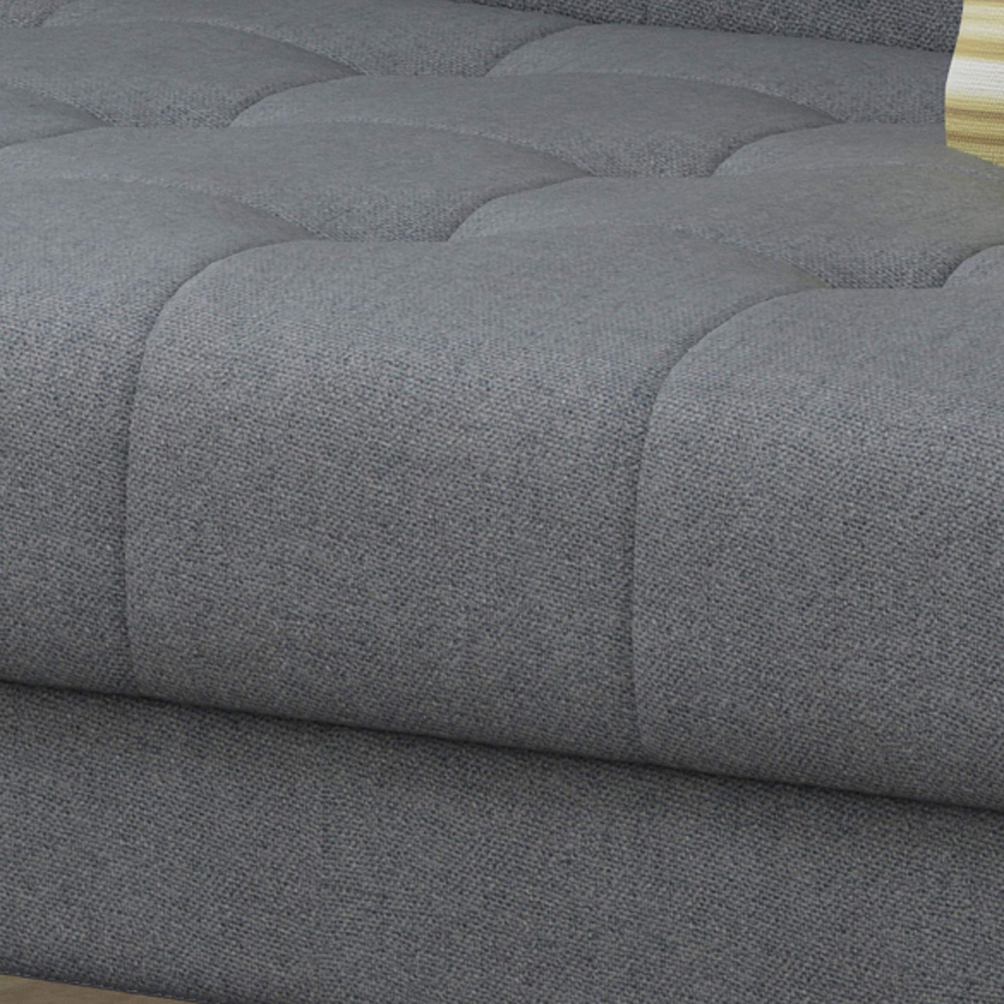 Christopher Knight Home GDFStudio Christopher Knight Home Aidan Mid Century Modern Tufted Fabric Sofa, Gray