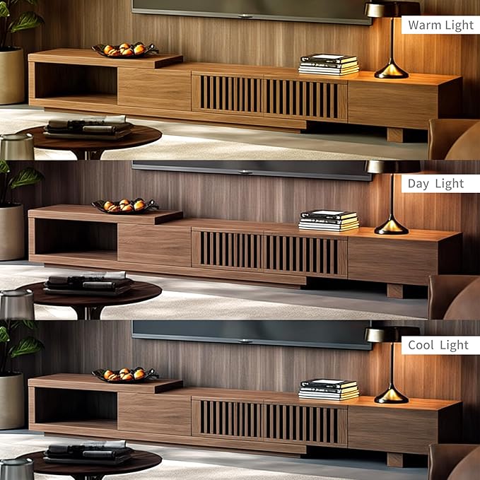 Adjustable Length 78"-103" TV Stand