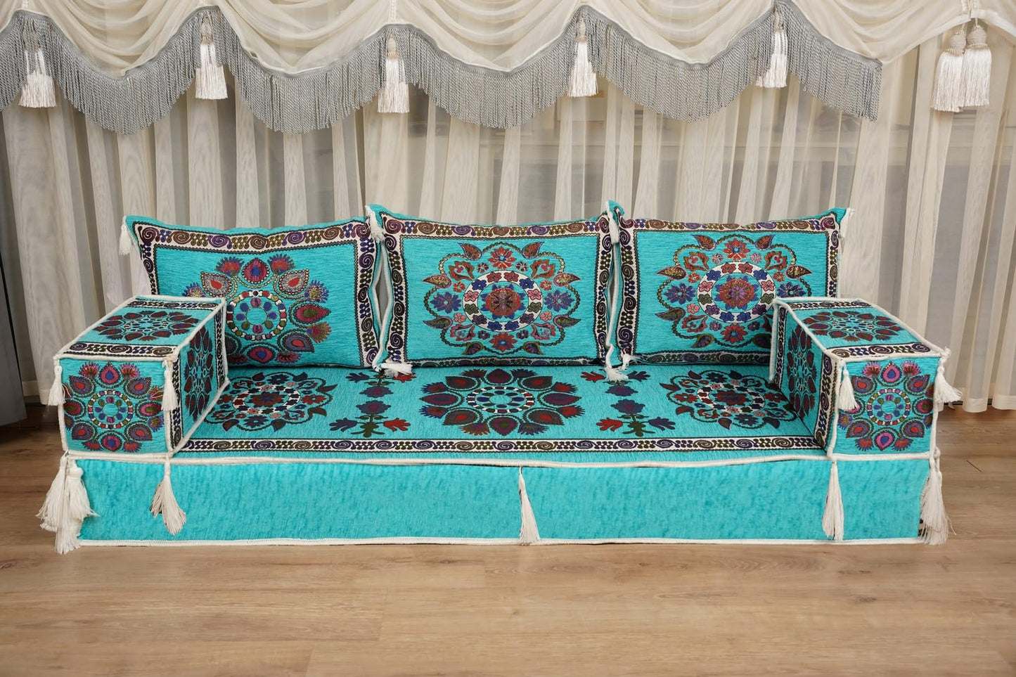 arabicsofa Traditional Floor Majlis Cushions – Modular Diwan Sectional Seating