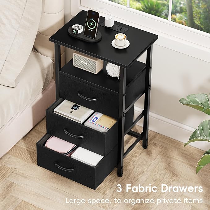 Vagusicc Nightstand Set of 2