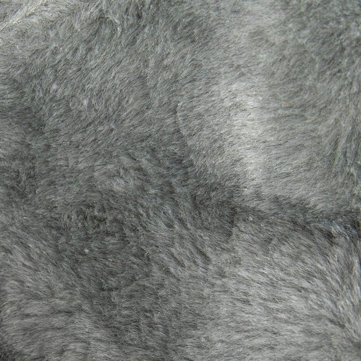 Flash Furniture Duncan Oversized Gray Furry Bean Bag Chair for Kids and Adults