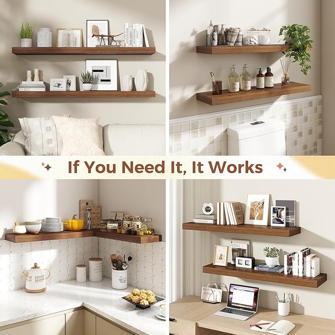 Dreamland 30 Inch Floating Shelves