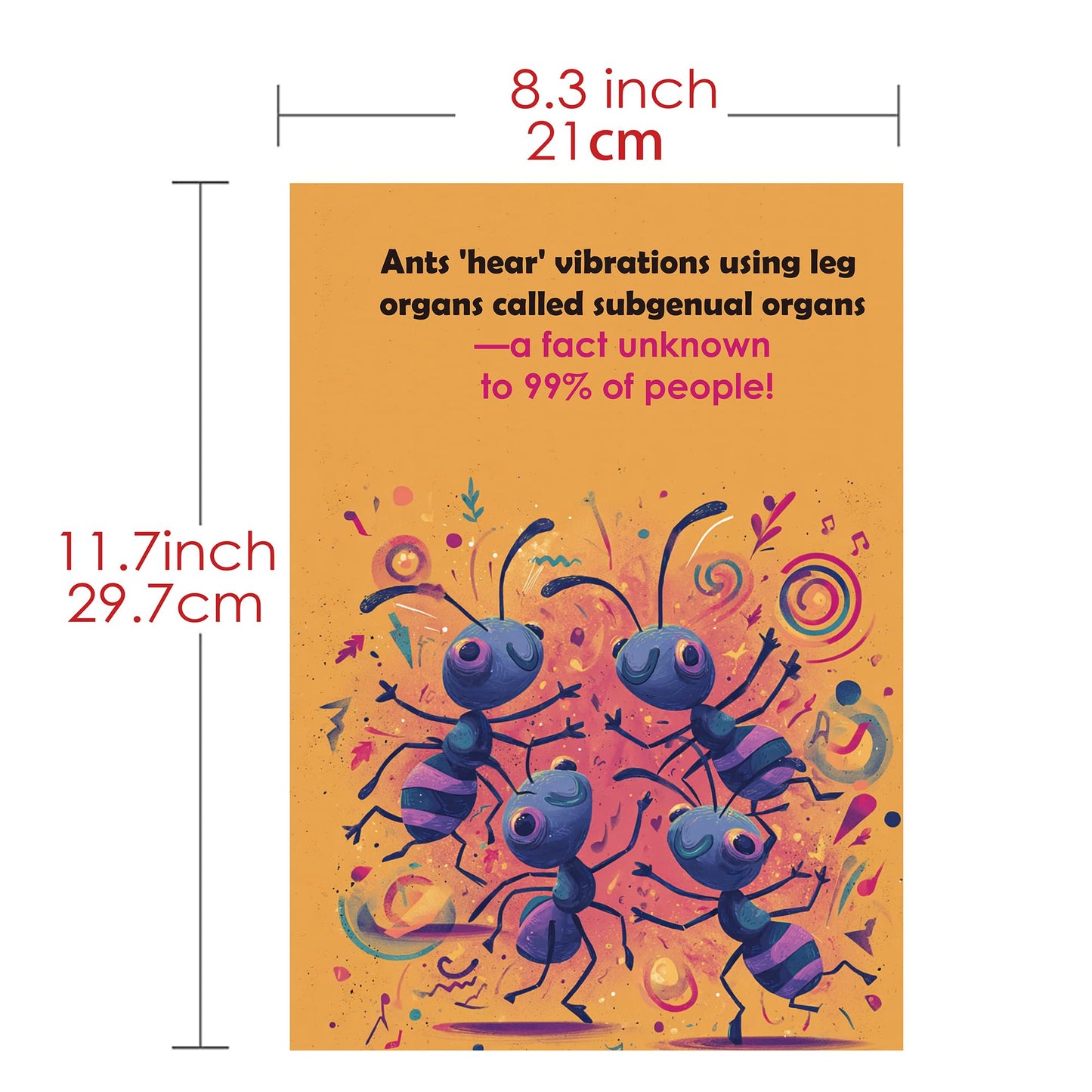 1step2dream Funny Science Posters for Elementary Classroom - Weird Educational Bulletin Board Decor with Amazing Facts - Inspire Students with Thought Provoking STEM Displays