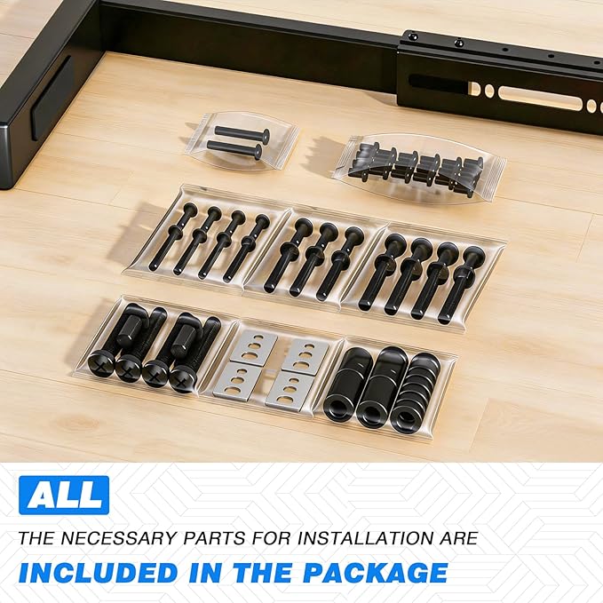 Rfiver Universal TV Stand Base for 24-80 Inch TVs, Table Top TV Stand