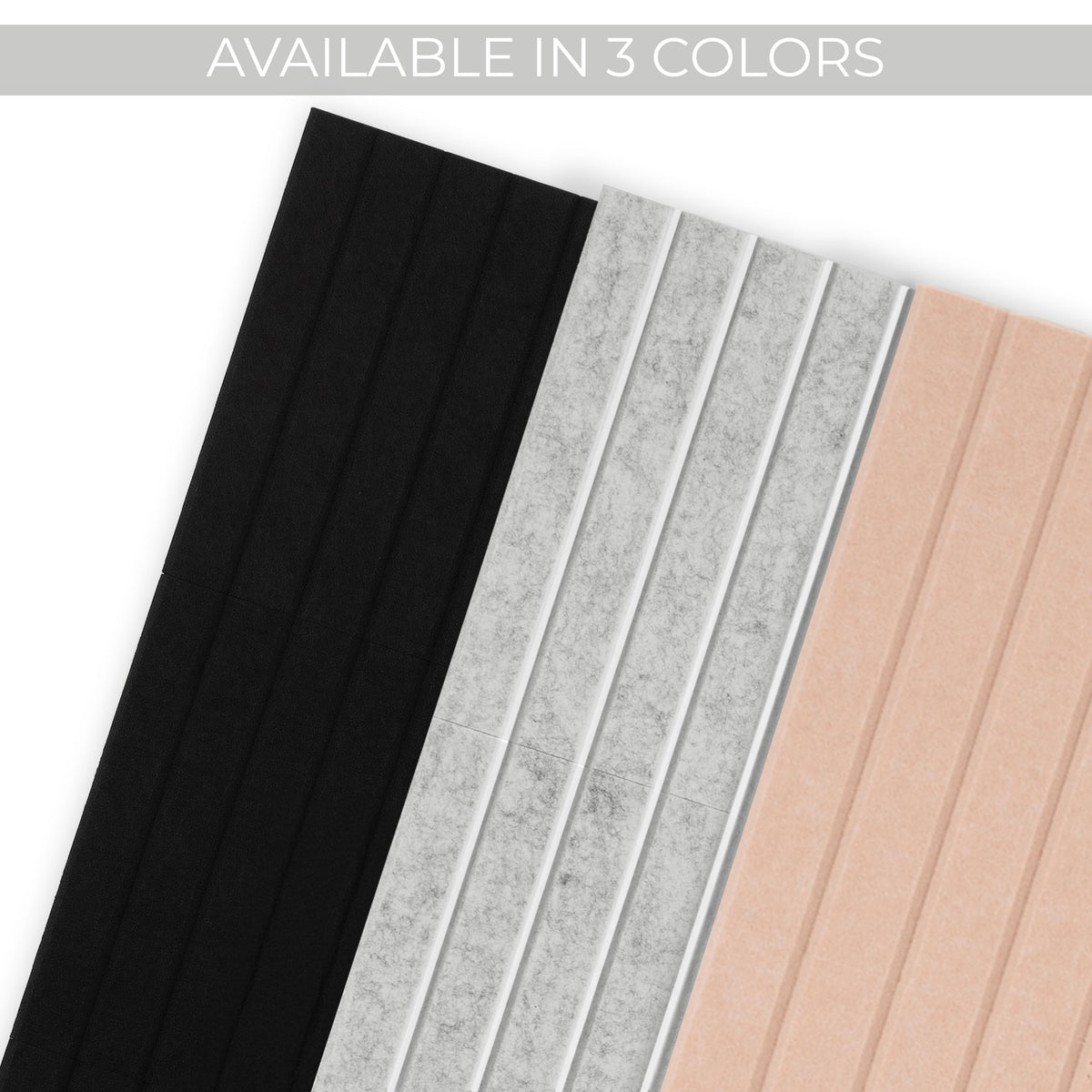 Large Felt Bulletin Board - Stylish Perfectly Sized 35" x 47" Cork Board Alternative for Office & Wall Decor – 12 Customizable Adhesive Tiles w/Golden Pins are Perfect to Display Your Photos