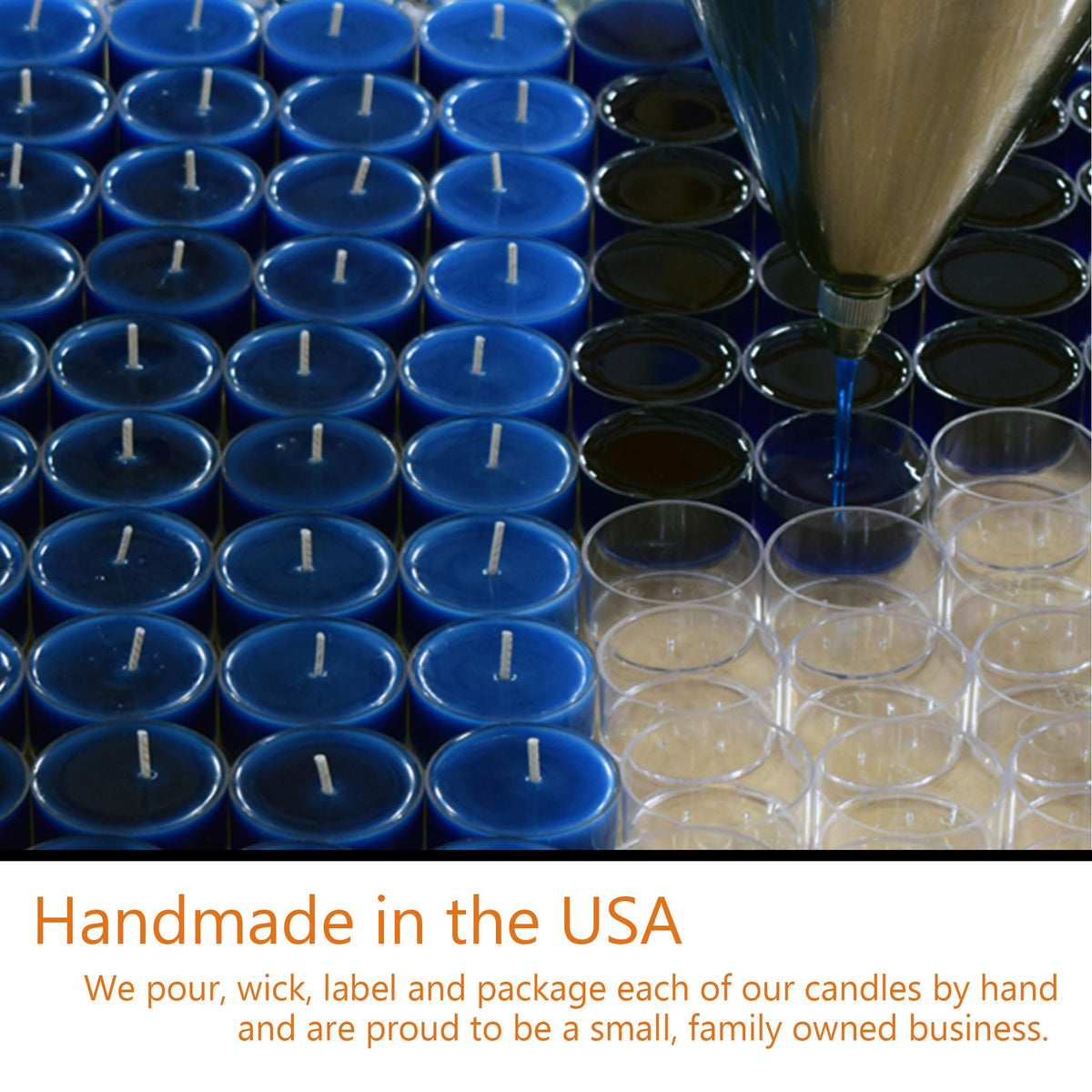 Pumpkin Spice Latte - 12 Pack - Scented Tealight Candles - Soy Beeswax Blend - Handmade in The USA - Candeo Candle - Fall Scents