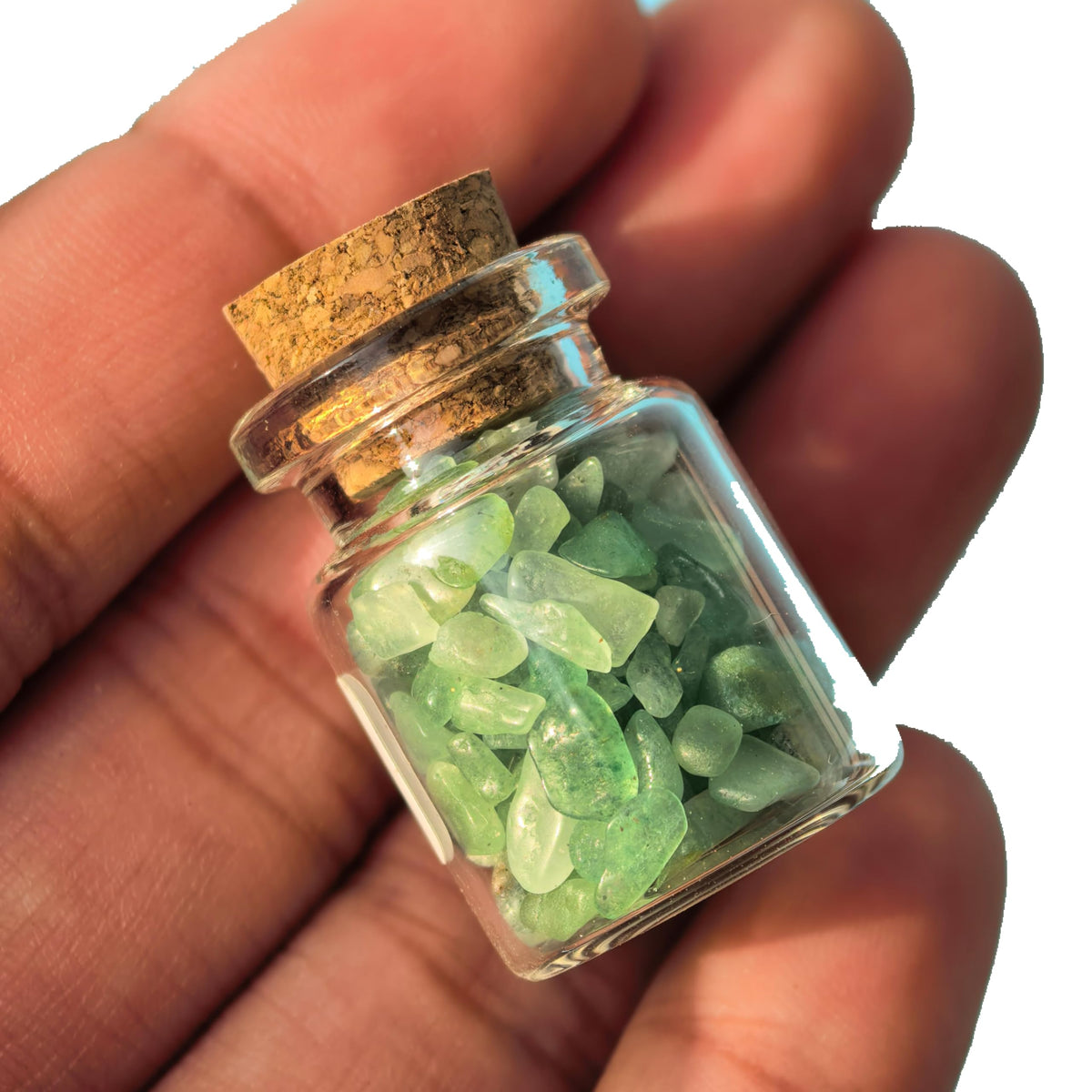 Crystal Bottles,Tumbled Gemstone Chips for Reiki Healing, Chakra Balancing Meditation,Natural Stones for Witchcraft, Yoga Therapy (12 Kinds Gift Box)