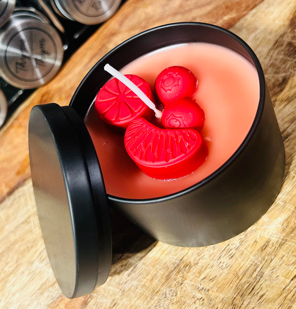 Scented Candle Lavender Fields - Glass Candle Gift - Aromatherapy Candle with Essential Oil - Soywax Candle - Up to 45 Hours Burn Time - Soy Wax Candles for Home Scented - Home Scented Candles