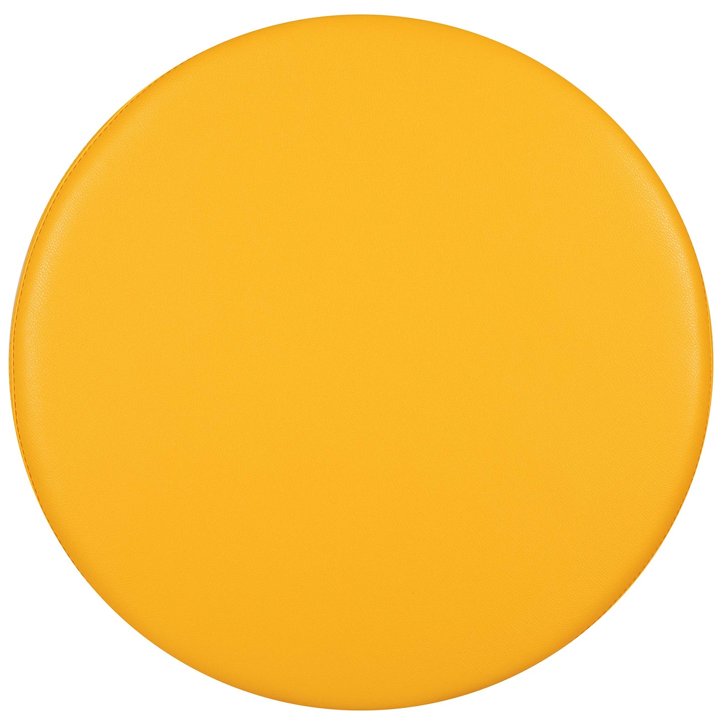 Flash Furniture Nicholas Soft Seating Flexible Circle for Classrooms and Common Spaces - 18" Seat Height (Yellow)
