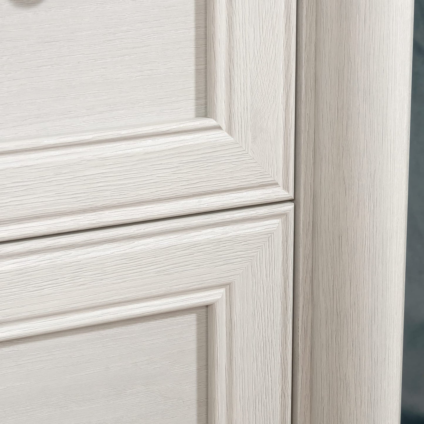 Sauder Palladia 2 Drawer File Cabinet, Lateral Filing Cabinets for Home Office, Hanging File Folders Organizer, Interlocking Drawers, in Glacier Oak Finish