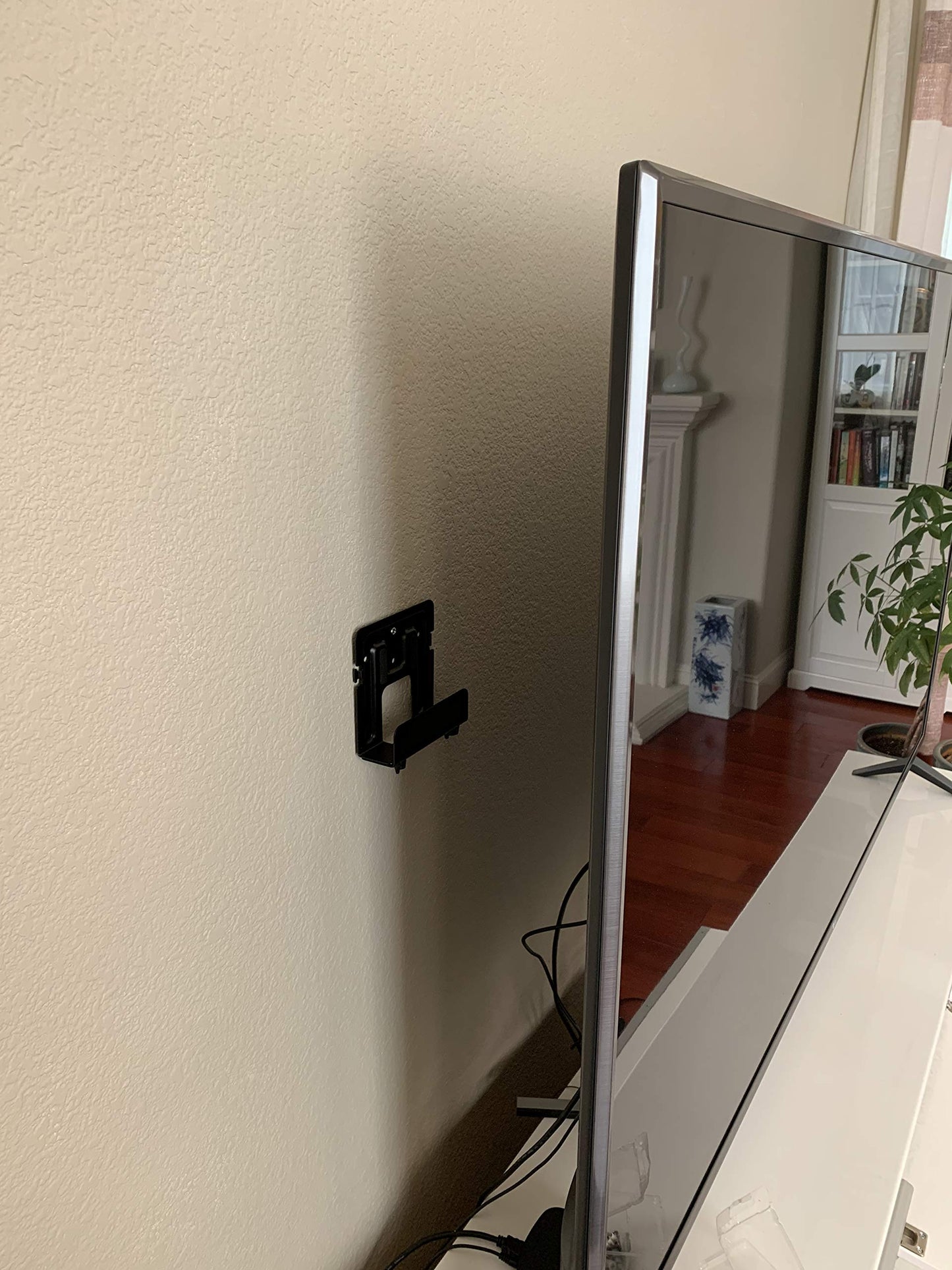 Mount Plus MP-06-02 Cable Box Mount, Modem Mount | Adjustable Wall Mount for Small and Wide Devices | Media Players, Cable Boxes, Modems, DVD Players | Game Console (Wide)