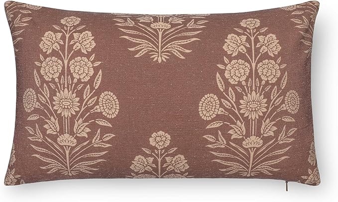 Crumbs Home Modern Farmhouse California Casual Indoor Outdoor Lumbar Pillow