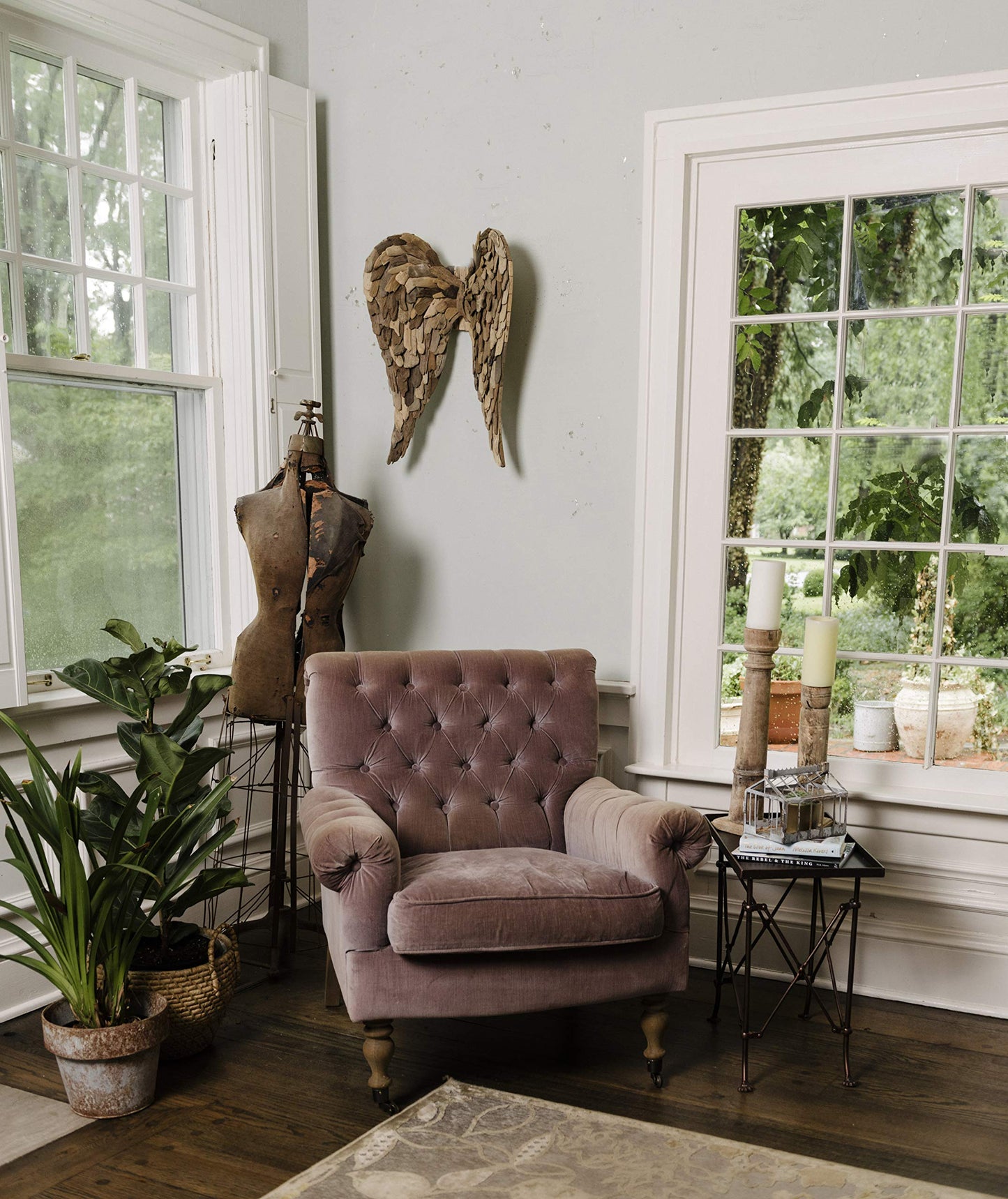 Creative Co-Op Bronze Metal Rectangle Table