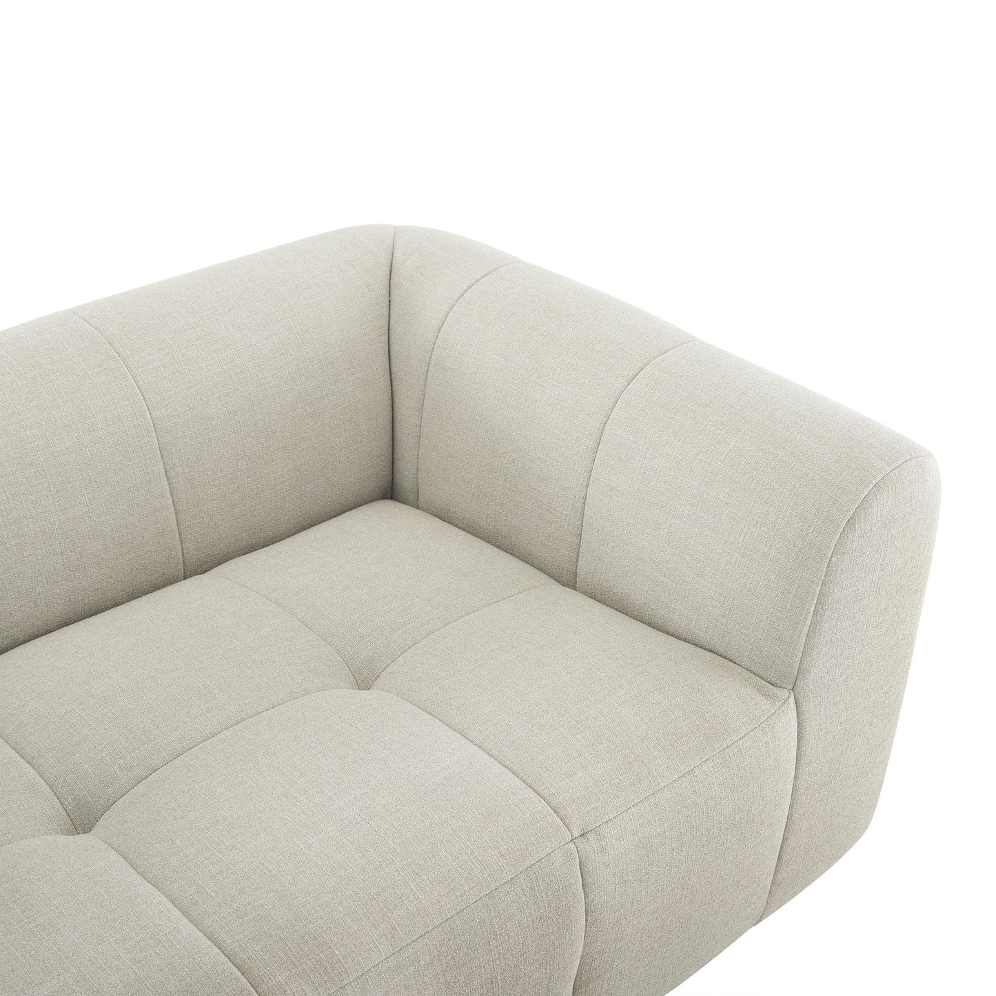 Modway Liana Love Seats, Linen