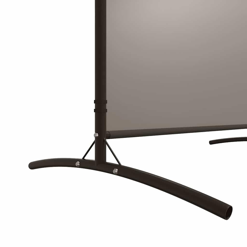 vidaXL vidaXL Room Divider, Folding Privacy Screen 6 Panel Room Divider, Freestanding Room Partition Wall Divider for Room Separation, Anthracite Fabric