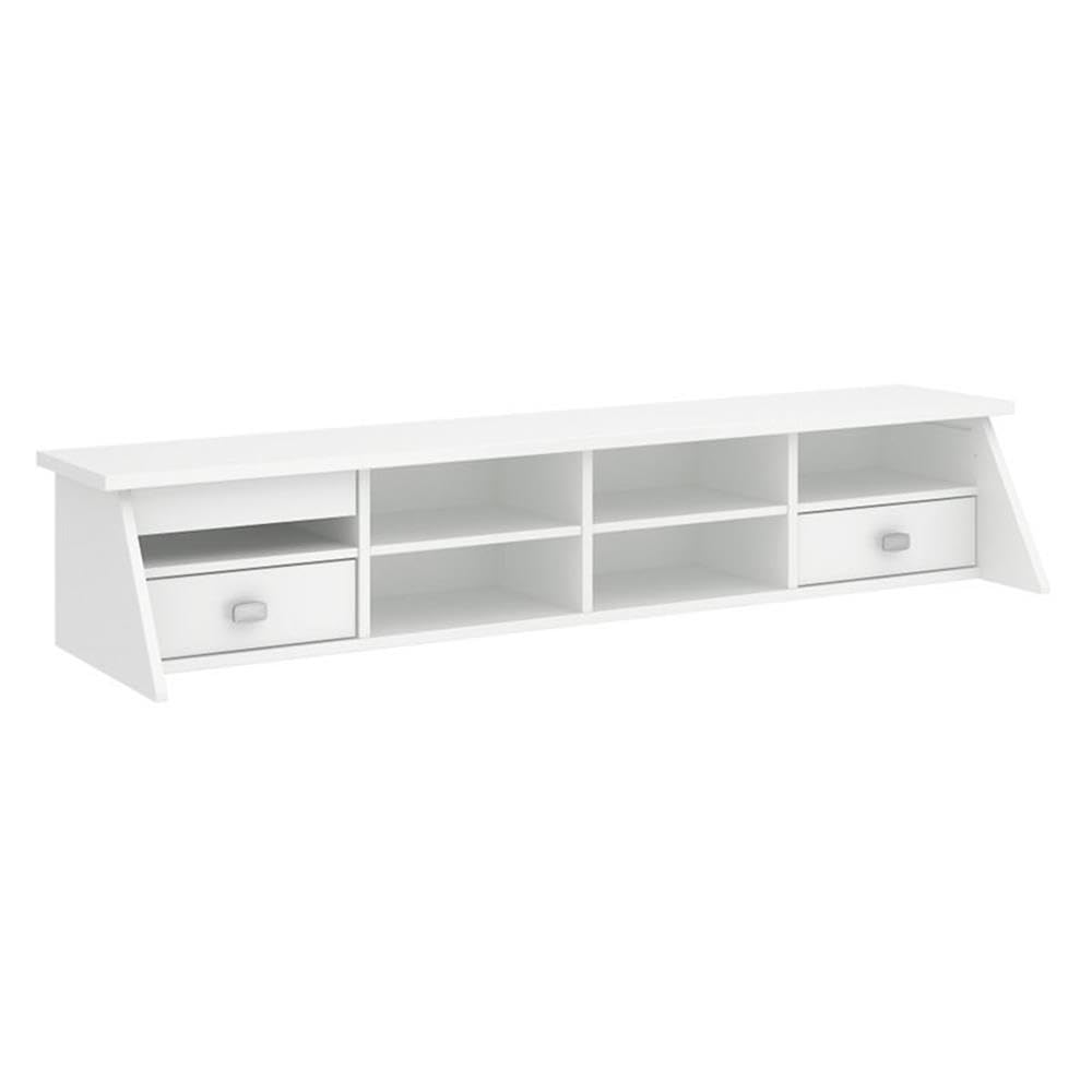 Bush Home Broadview Desktop Organizer in Pure White