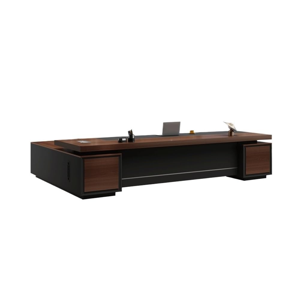 ULTRAWAVE Computer Desk Home Office Desk Executive Desk, Modern Executive Desk, CEO/Manager Desk, Office Furniture