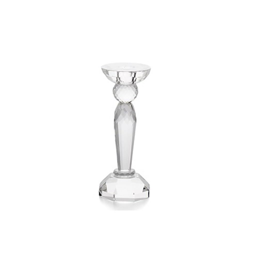 YUHUAWF Candle Holderss Creative Crystal Candlestick Elegant Candle Holder Centerpiece for Wedding, Church, Halloween, Dining, Home Decor Decorative Candlestick(Small)