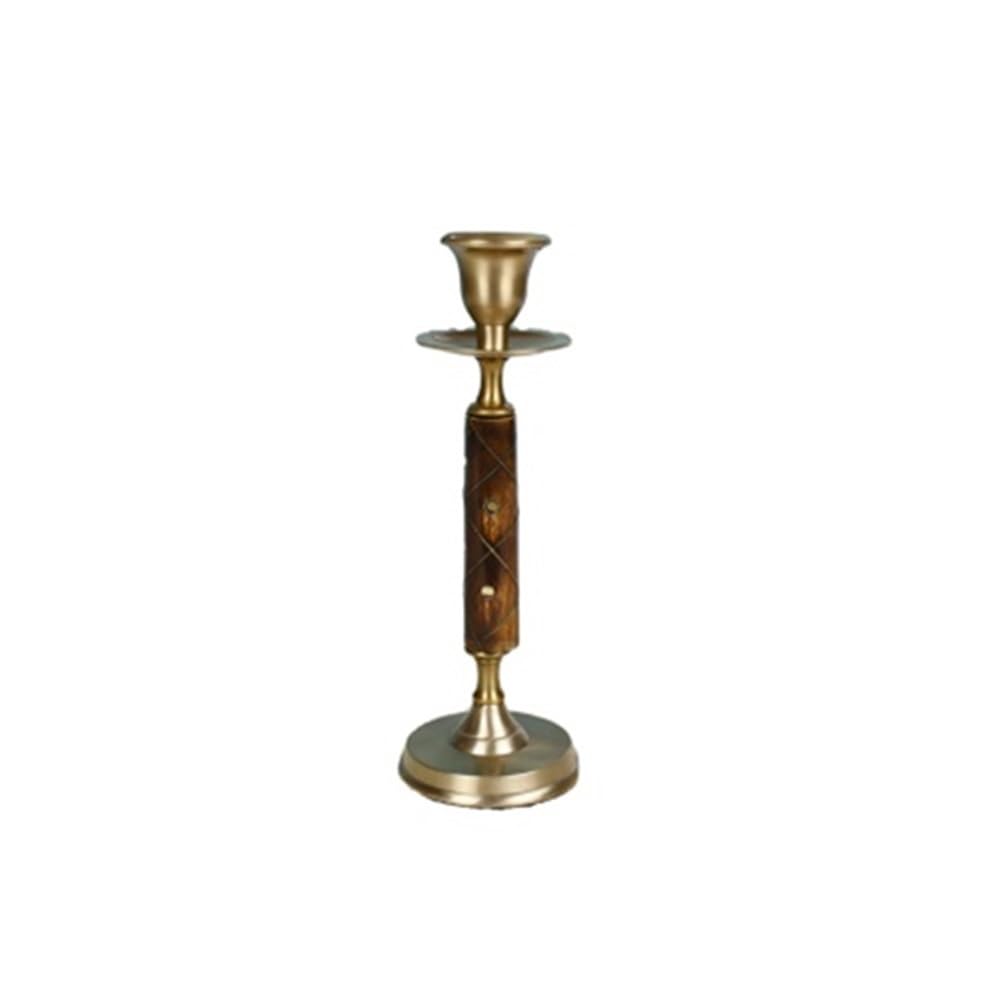 Candlestick Holders High-Grade Brass Candlestick Retro Handicraft Candlestick Home Restaurant Decoration Shooting Props Ornaments Candle Holders