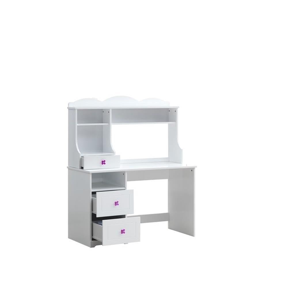 Acme Meyer Desk Table in White