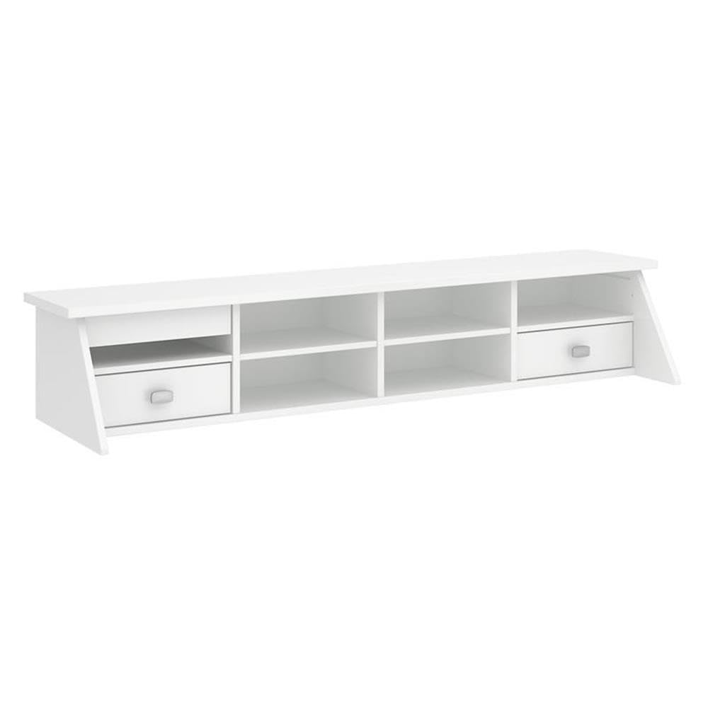 Bush Home Broadview Desktop Organizer in Pure White