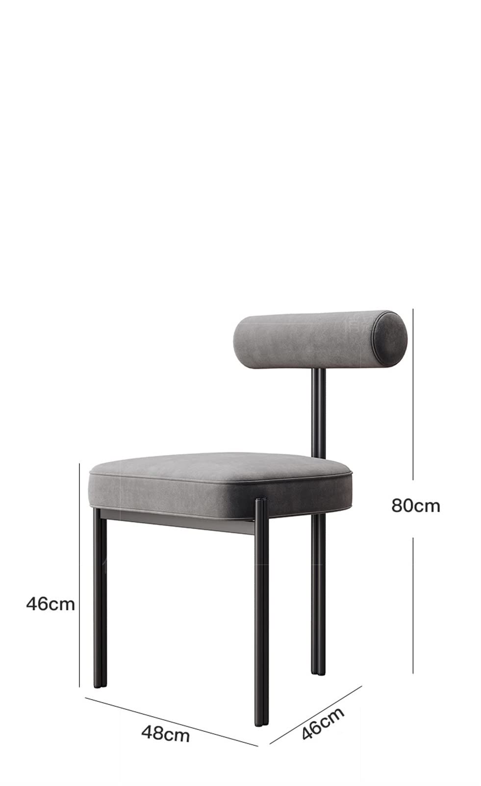 DQXWJZOTPO Dining Room Chair Accent Modern Nordic Lounge Chair Vanity Living Room Single Office Makeup Stool Minimalist Fauteuil Salon Home Furniture(Pink)
