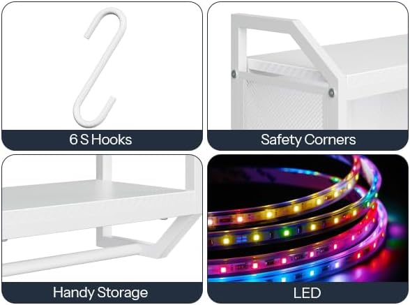 HOOBRO Gaming Floating Shelves