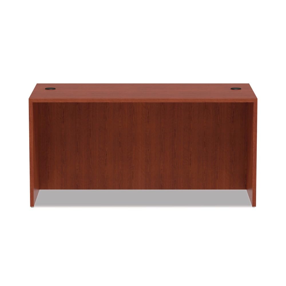 Alera Alera Valencia Series Straight Front Desk Shell, 59.13" X 29.5" X 29.63", Medium Cherry