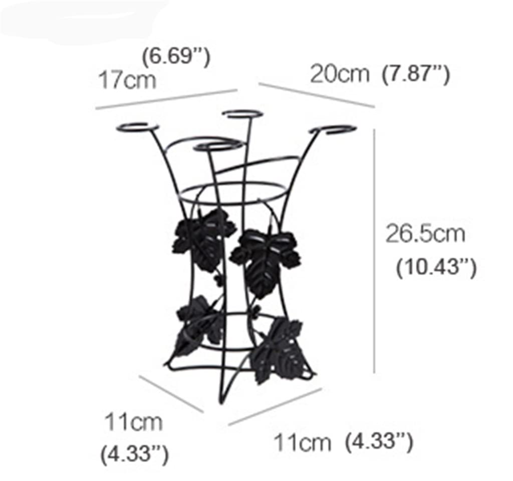 SIDUFHAOPKLL Wine Holder Glass 2 in 1 Party Display Stand Storage Rack Goblet Champagne Bar