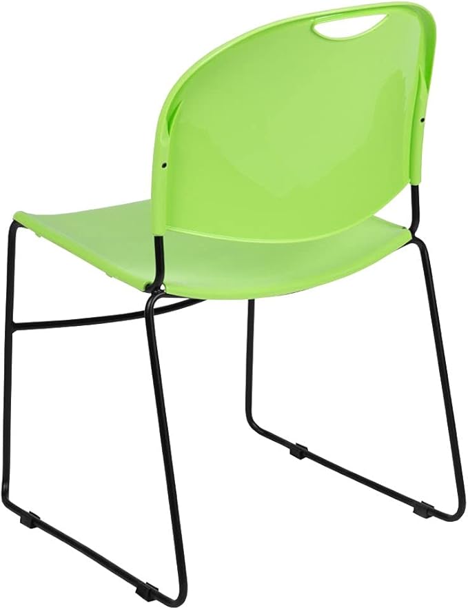 Flash Furniture HERCULES Series 5 Pack 880 lb. Capacity Green Ultra-Compact