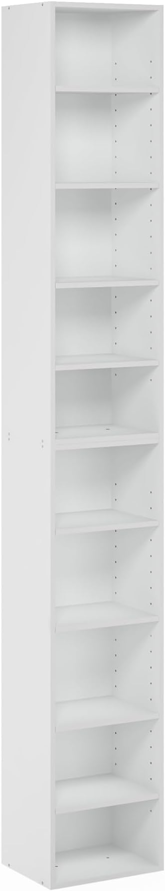 Furinno PASIR Book Shelf, 10-Tier Bookshelf, Bookcase