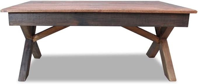 Rustic Farmhouse Rectangular Coffee Table