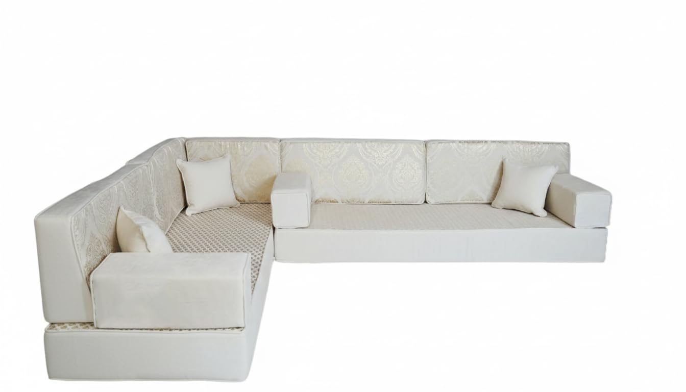 arabicsofa Arabic Majlis Sofa Seating – Handmade Modular Floor Seating Diwan Sofas