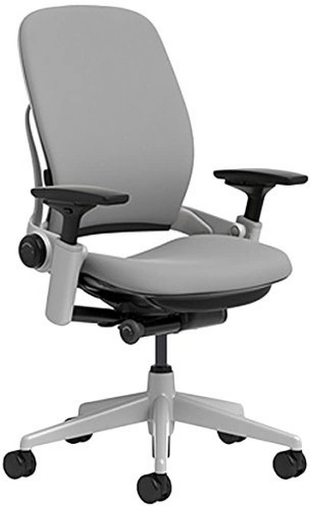 Steelcase Leap Office Chair - Ergonomic Work Chair with Wheels for Carpet Flooring - Supports Unique Body Shape - with Natural Glide System & Liveback Technology - Night Owl