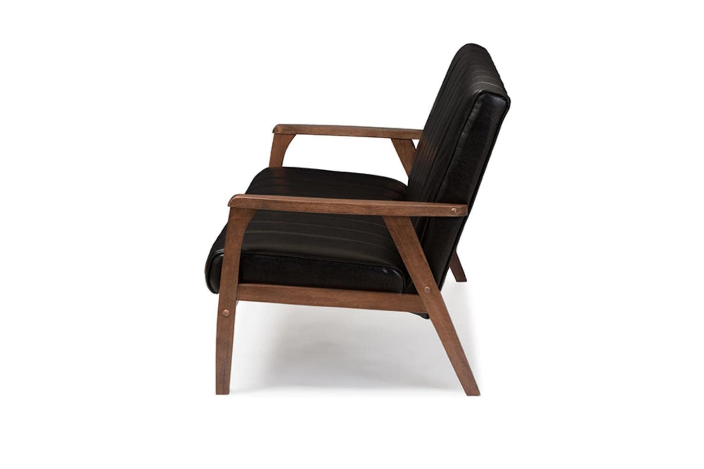 Baxton Studio Modern Sofa, Chair and Accessories Bundle
