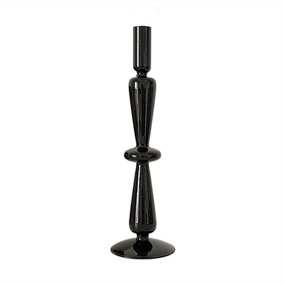YUHUAWF Candle Holderss European Glass Candle Holders Light Luxury High-end Fashion Ornaments Miserable Decoration Candlestick Decorative Candlestick(A)