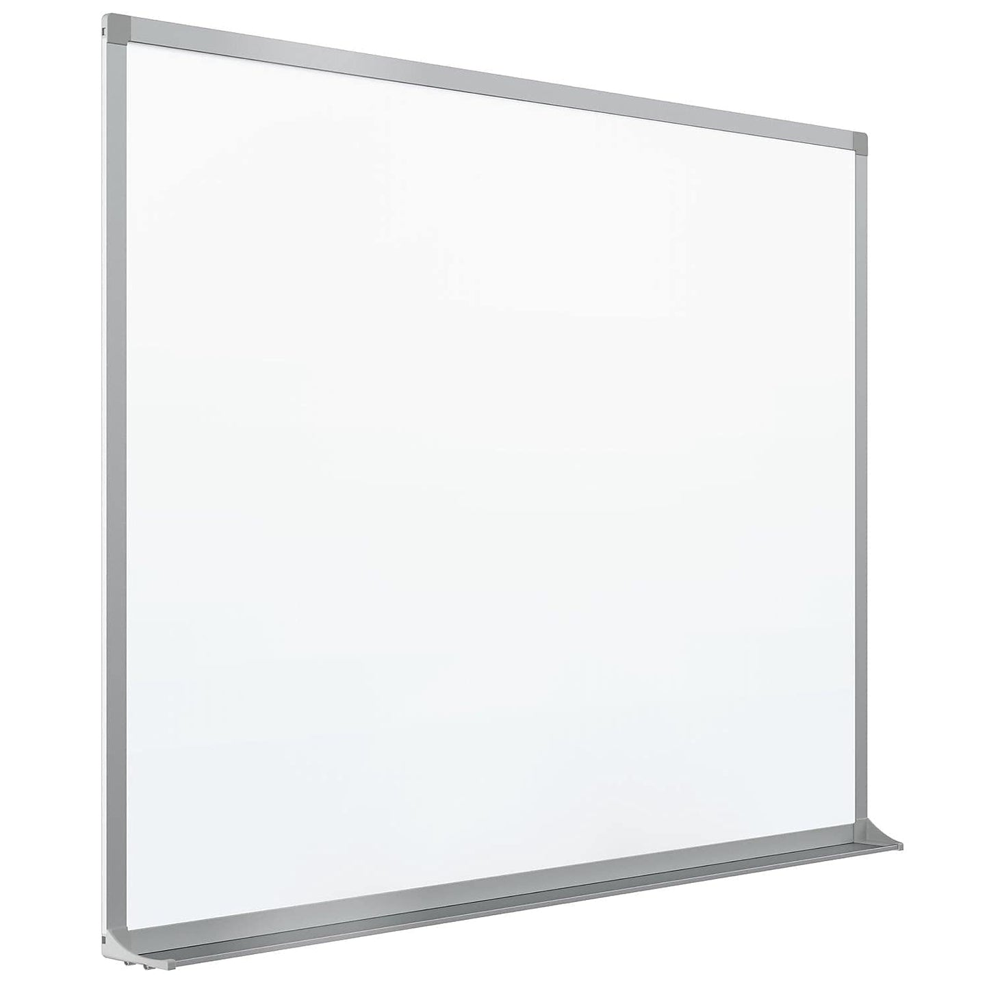 Quartet Dry Erase Magnetic White Board 96"W x 48"H, Porcelain Whiteboard, Silver Aluminum Frame (PPA408)