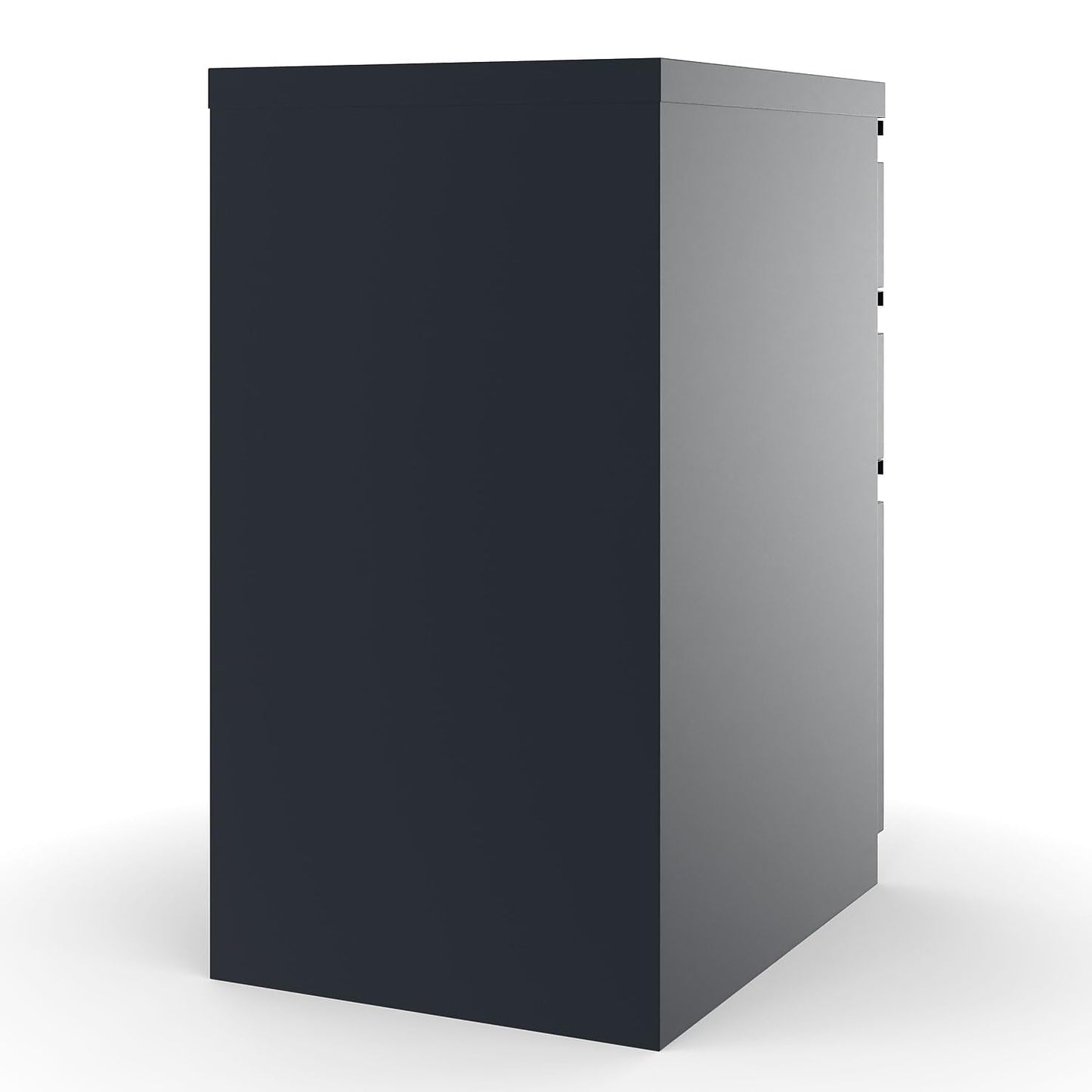 STAPLES 3-Drawer Vertical File Cabinet, Letter Size Documents, Lockable, 19.88" D x 15" W x 27.75" H, Black
