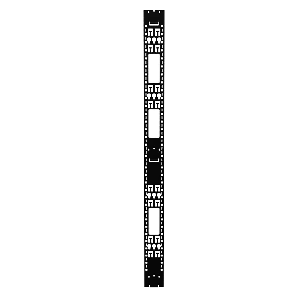 NavePoint 6U Wall Mount Double Section Hinged Swing Out Server Network Rack Cabinet Lock