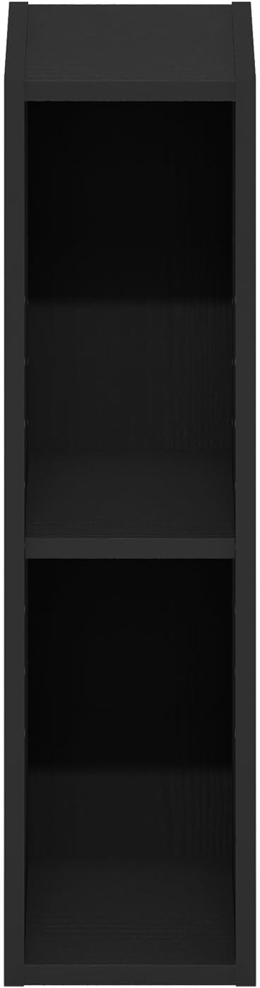 Furinno Fulda Book Shelf, 2-Tier Narrow Bookshelf, Bookcase